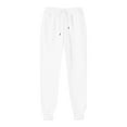 thumbnail image 1 of Dnhxis Womens Sweatpants Straight Leg Pants with Pockets Ladies Elastic Bottom Joggers Casual Clothes Womens Fashion White L, 1 of 6