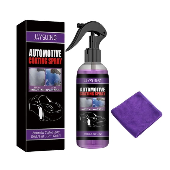 Dnogom 3-in-1 High Protection Car Coating Spray - Scratch Repair, Coating & Refurbisher for Auto Surfaces,3.38 fl oz