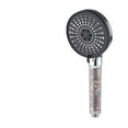 thumbnail image 1 of Dnogom 5-Mode High Pressure Filtered Handheld Shower Head,9" Carbon Filter Hard Water Softener Shower Nozzle for Home/Hotel Bathroom,Good for Hair & Skin, 1 of 8