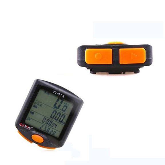 Dnogom Bike Computer Speedometer & Odometer with Backlight, Multifunction Cycling Tracker for Mountain Bike/Road Bike(Waterproof, 4"–40" Wheels)