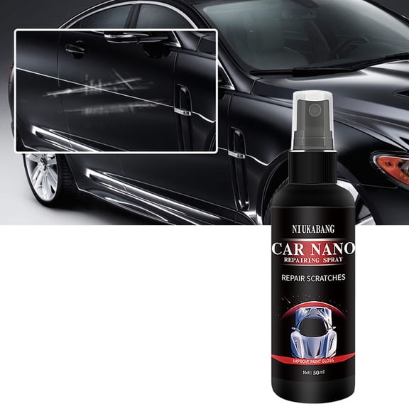 Dnogom Car Nano Paint Coating Spray,High Protection Automobile Scratch & Stain Resistant Coating Cleaner for Car Care,1.69 fl oz