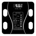 thumbnail image 1 of Dnogom Smart Bluetooth Body Composition Scale with Temp Display,180kg App Connection Rechargeable Body Fat Bathroom Body Weight Scale for Fitness Tracking, 1 of 7