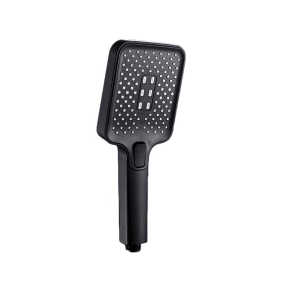 Dnogom Square High Pressure Handheld Shower Head, 3-Mode Pressurized Large Panel Body Coverage Spray Shower Nozzle for Bathroom Upgrade