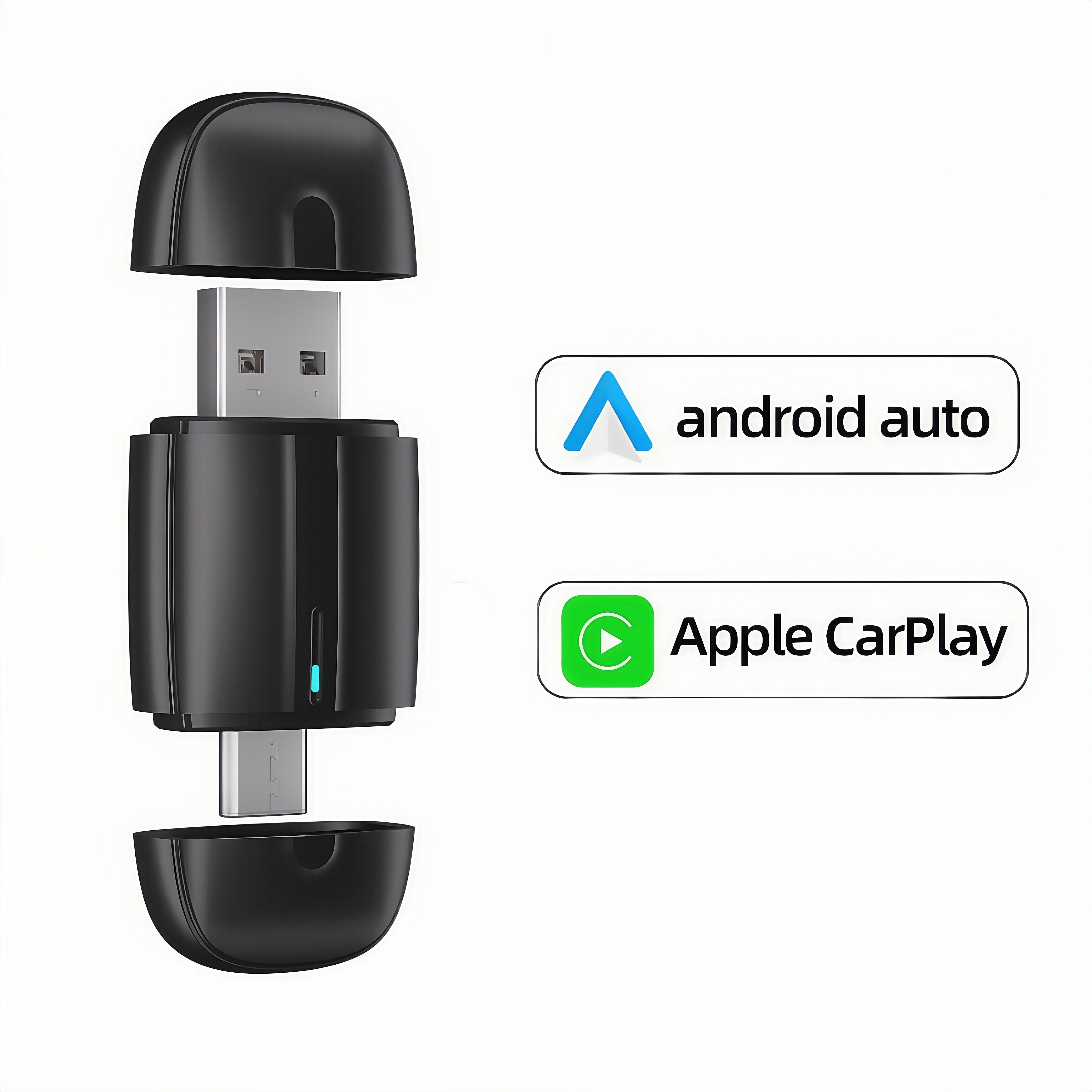 Carplay Wireless Dongle Android Auto Wireless Adapter, Wireless Android Auto Dongle Für Autos Wireless Apple Carplay