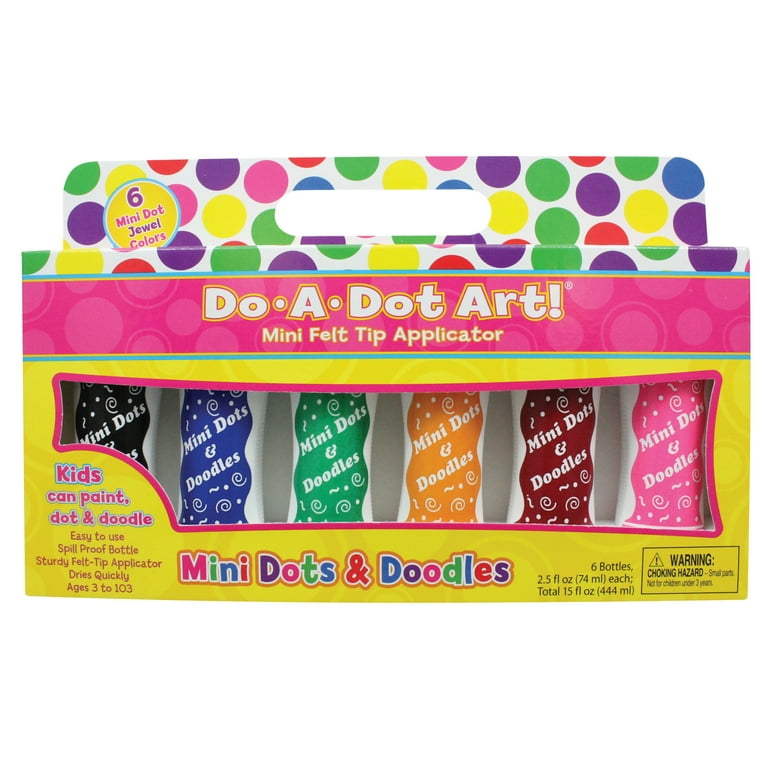 Do-a-Dot Art Art Mini Dots & Doodles Jewel Colors Do-a-Dot Art Art Mini Dots & Doodles Jewel Colors