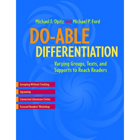 Pre-Owned Do-Able Differentiation: Varying Groups, Texts, and Supports to Reach Readers (Paperback) 0325012830 9780325012834