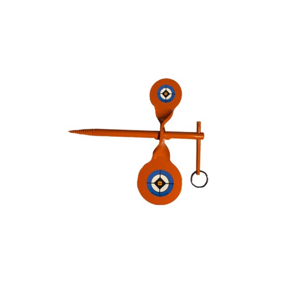 Do-All Double Tree Spinner Target Rimfire Steel