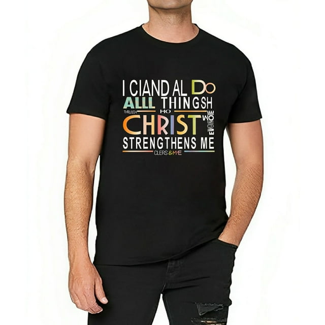 Do All Things Through Christ Christian Basketball Player Mens T Shirts ...