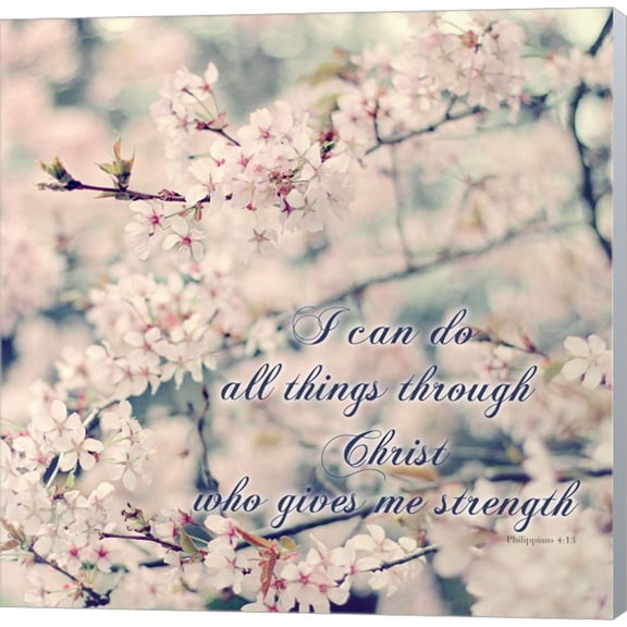 Do All Things With Christ by Sarah Gardner, Canvas Wall Art