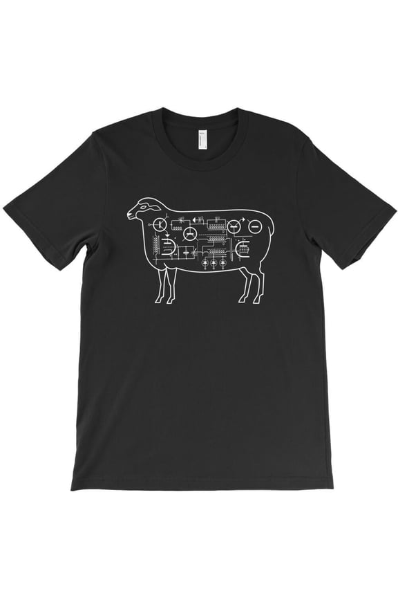 Do Androids Dream Of Electric Sheep Themed Sci-Fi Movie Quote Themed - Daily Wear Essential H924 T-Shirt, for Men and Women, Up to Size 5XL