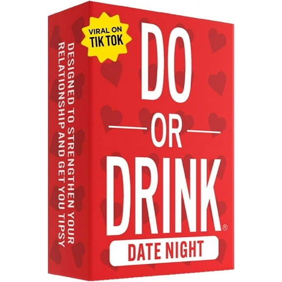 Do or Drink Date Night Card Games Couples Games for Adults Fun Party Games with 250 Cards