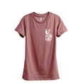 thumbnail image 1 of Do Good. Be Good. Women's Fashion Relaxed T-Shirt Tee Heather Rouge Large, 1 of 3