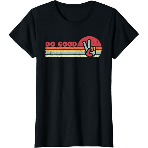 Do Good Shirt Retro Style Mindfulness T-Shirt