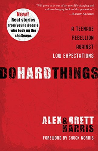 Pre-Owned Do Hard Things: A Teenage Rebellion Against Low Expectations (Paperback) 1601428294 9781601428295