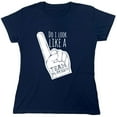 thumbnail image 1 of Do I Look Like A Team Player Sarcastic Humor Novelty Funny Women's Casual Tees, 1 of 3