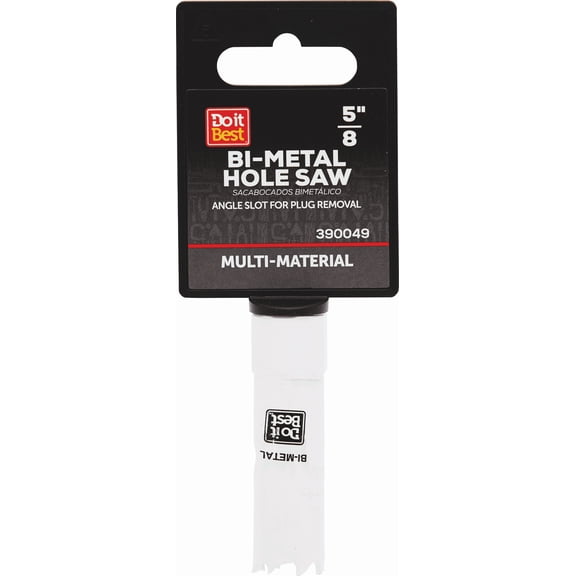 Do It Best Hole Saw - Single Pack Heavy-Duty Construction, Professional Use