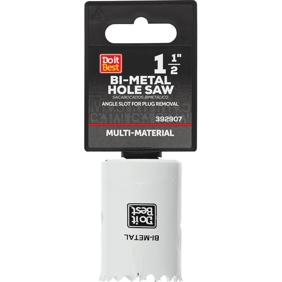 Do It Best Hole Saw - Single Pack  Heavy-Duty Construction, Professional Use