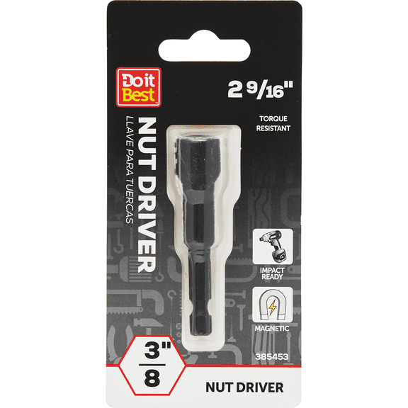Do Power Tool - Do It Best Magnetic Impact Nut Driver - Pack of 4 Professional & DIY Use, Standard Battery Platform