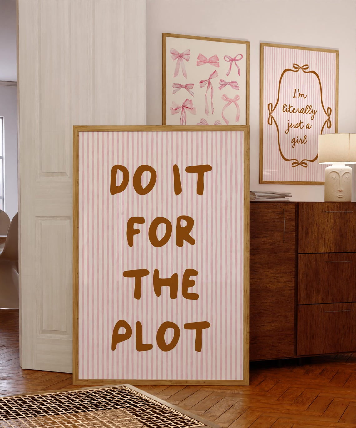 Do It For The Plot Coquette Reading Room Readers Bookish Decor ...