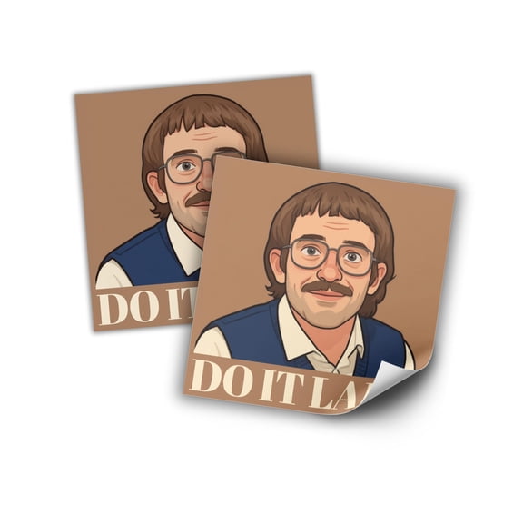 Do It Lady Chit Square Sticker 2pk 3x3 On Your Birthday Funny Influencer Motivational Quote Reels Vinyl Decal Meme All Of It At Once