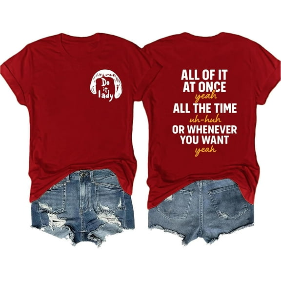 Do It Lady Shirt Do It Lady Tee Funny T-Shirt