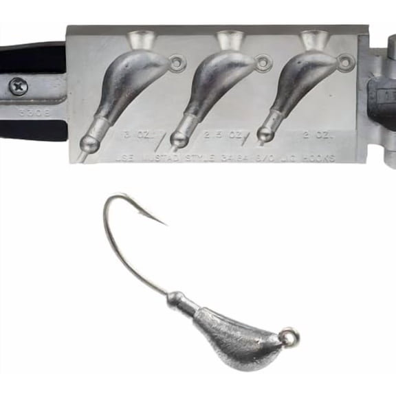 Do It Mold Banana Jig Size 2, 2 1/2, 3 oz Do it Mold (3308) JYS-3-X Cavities 3 Total$$Sport & Recreation Other