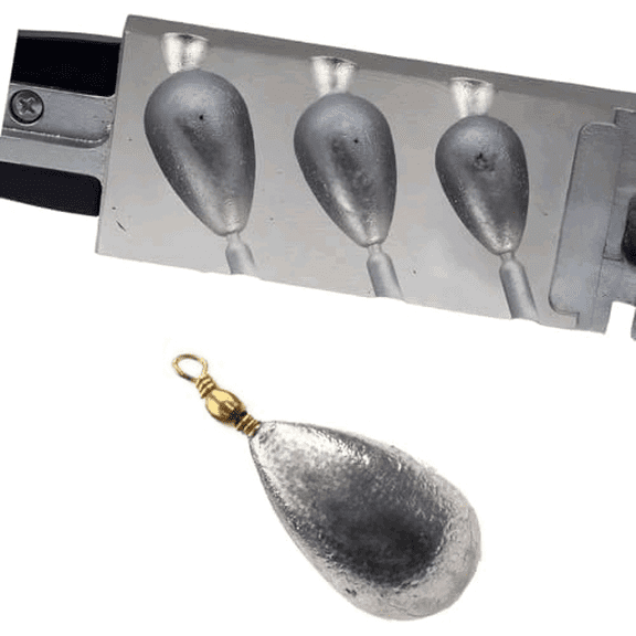 Do It Mold Bass Casting Swivel Bell Sinker Size 3, 4, 5 oz Do it Mold (3259) BC-3-345 Cavities 3 Total$$Sport & Recreation Other