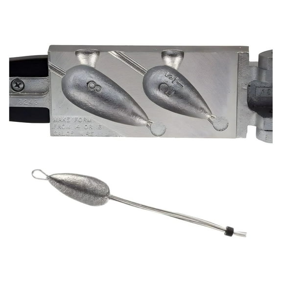 Do It Mold Claw Sinker or Surf Weight Size 5 1/2, 8 oz Do it Mold (3243) CLAW-2-X Cavities 2 Total