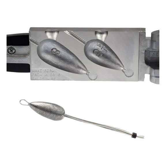 Do It Mold Claw Sinker or Surf Weight Size 5 1/2, 8 oz Do it Mold (3243) CLAW-2-X Cavities 2 Total