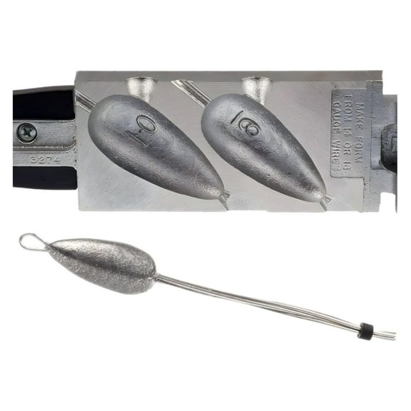 Do It Mold Claw Sinker or Surf Weight Size 9, 10 oz Do it Mold (3274) CLAW-2-910 Cavities 2 Total