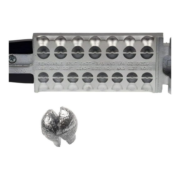 Do It Mold Removable Split Shot Sinker Sz: 1/4, 3/8 oz (3170) RM-1438
