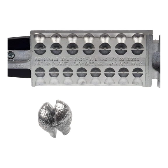 Do It Mold Removable Split Shot Sinker Sz: 1/4, 3/8 oz (3170) RM-1438