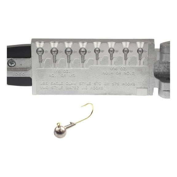 Do It Mold Round Head Jig Sz: 1/16, 1/8 OZ