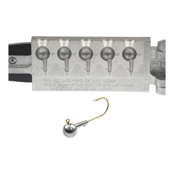 Do It Mold Round Head Jig Sz: 3/4 oz Collar: Reverse Bar