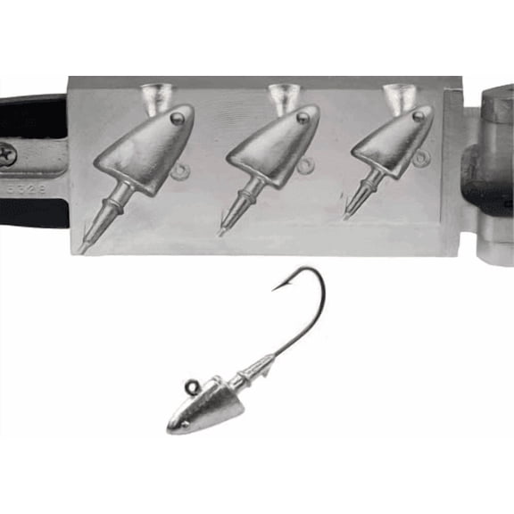 Do It Mold Shad Head Jig Size: 1, 1 1/2, 2 oz Hook: 635 Collar: Ring & Barb Do it Mold (3328) SHB-3-L$$Sport & Recreation Other