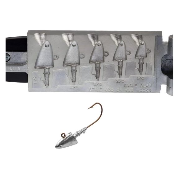 Do It Mold Shad Head Jig Sz: 1/4, 3/8, 1/2, 3/4, 1 oz Hook: 630 or 635 Collar: Ring & Barb