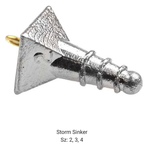Do It Mold Storm Sinker Sinker Size 2, 3, & 4 Oz. Do it Mold (3408) STM-3-234B Cavities 3 Total