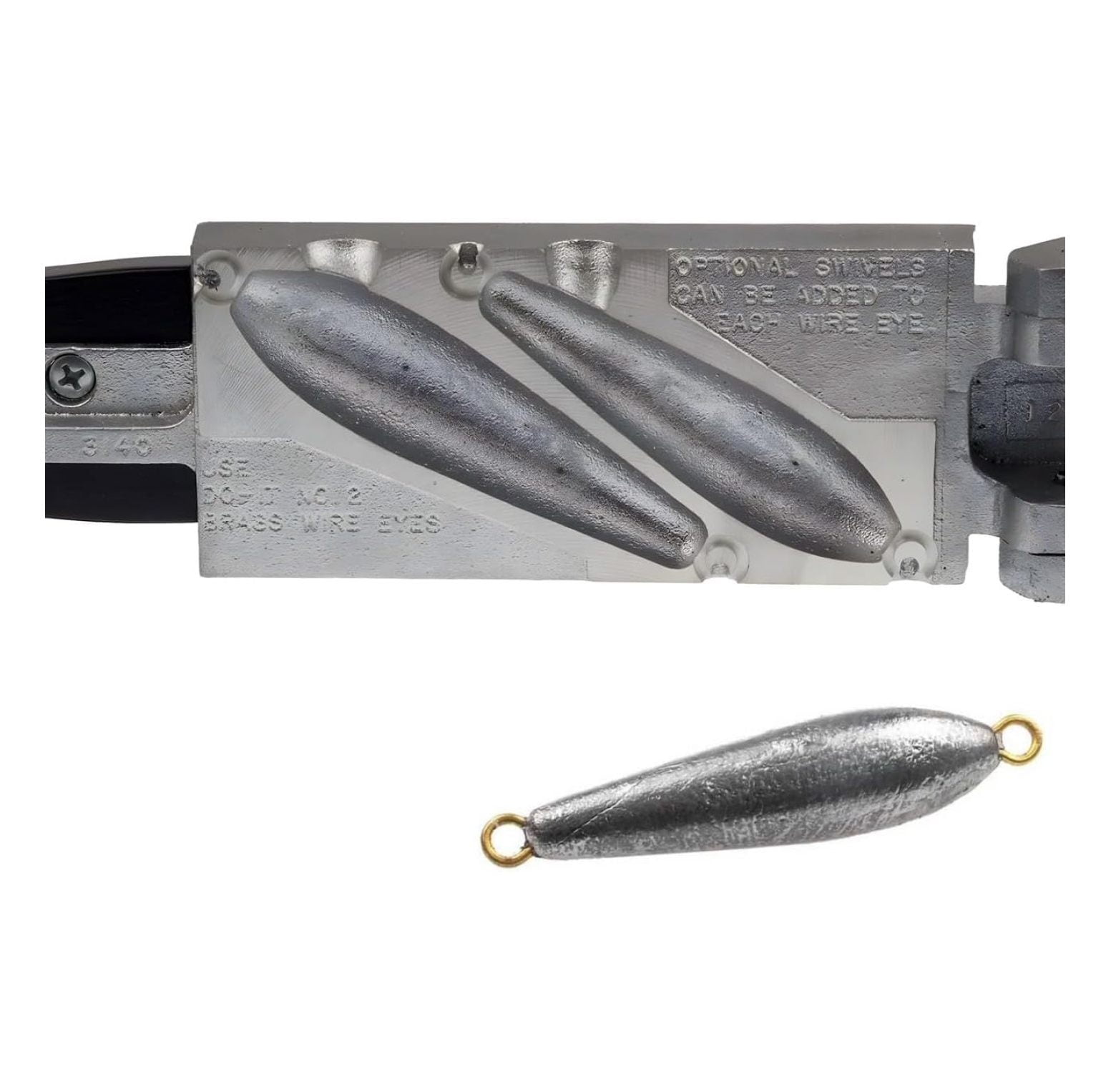 Do-It In-Line Trolling Fishing Sinker Mold - 20, 24oz INT-2-2024 - Foto 4