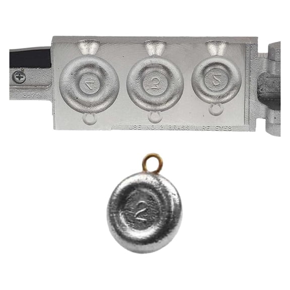 Do It River Sinker 2, 3, 4 oz. Do it Mold (3179) 2, 3, 4 Cavities 3 Total