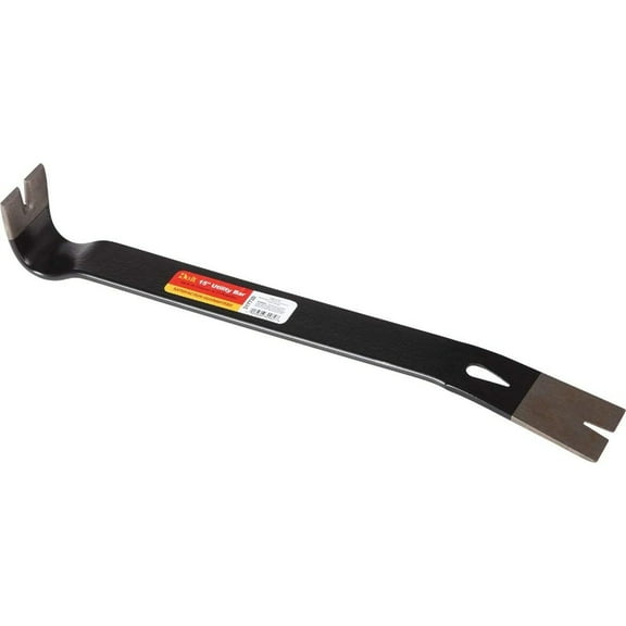 Do It Utility Crow Bar - 15 inches with Rocker Head, Beveled Nail Pulling Slots
