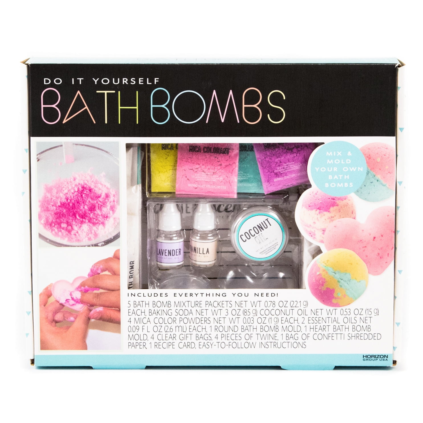 Do It Yourself Bath Bombs Kit, 1 Each