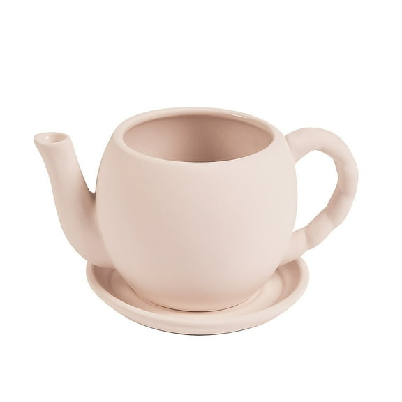 Do It Yourself Ceramic Flower Tea Pot - Craft Kits - 12 Pieces