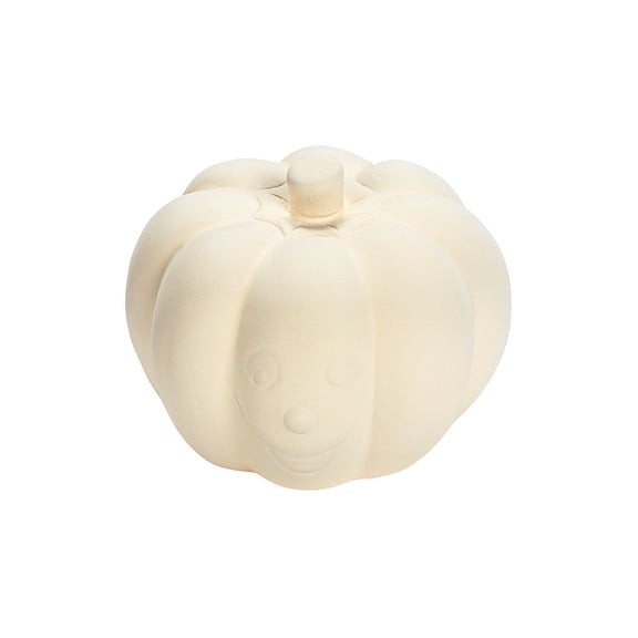 Do It Yourself Ceramic Pumpkins - Craft Kits - 12 Pieces