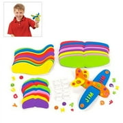 Fun Express - Diy Fabulous Foam Great Gliders - Craft Kits - Party Craft Kits - Toys - 12 Pieces