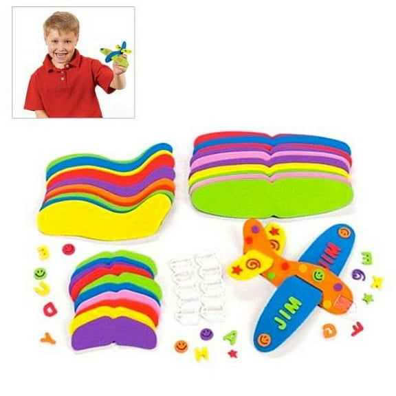 Do It Yourself Fabulous Foam Great Gliders - Party Favors - 12 Pieces