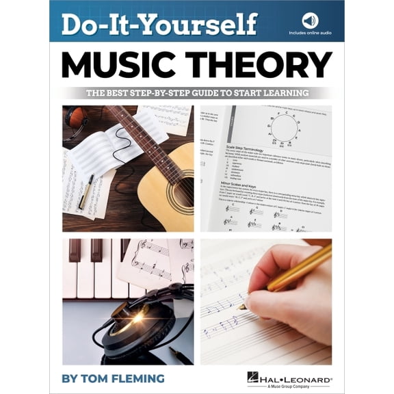 Do-It-Yourself Music Theory: The Best Step-By-Step Guide to Start Learning - Book with Online Audio by Tom Fleming, (Paperback)