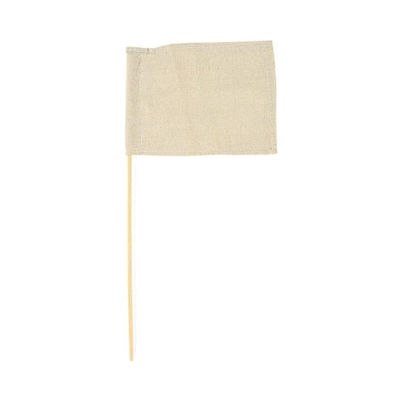 DIY Small Canvas Flags - 12 Pc.