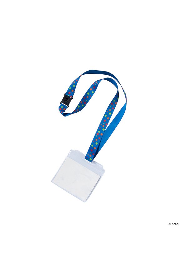 DIY Super Safe Name Tags with Breakaway Cord - 24 Pieces