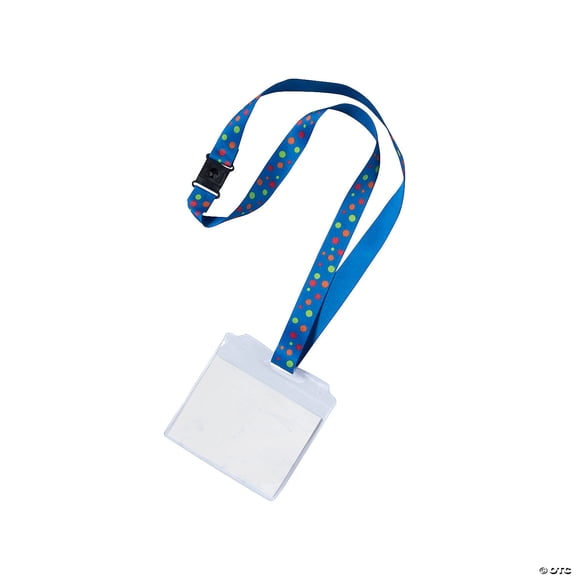 DIY Super Safe Name Tags with Breakaway Cord - 24 Pieces