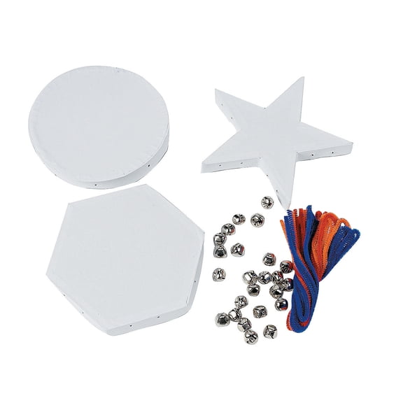 Do It Yourself Terrific Tambourines - Craft Kits - 12 Pieces